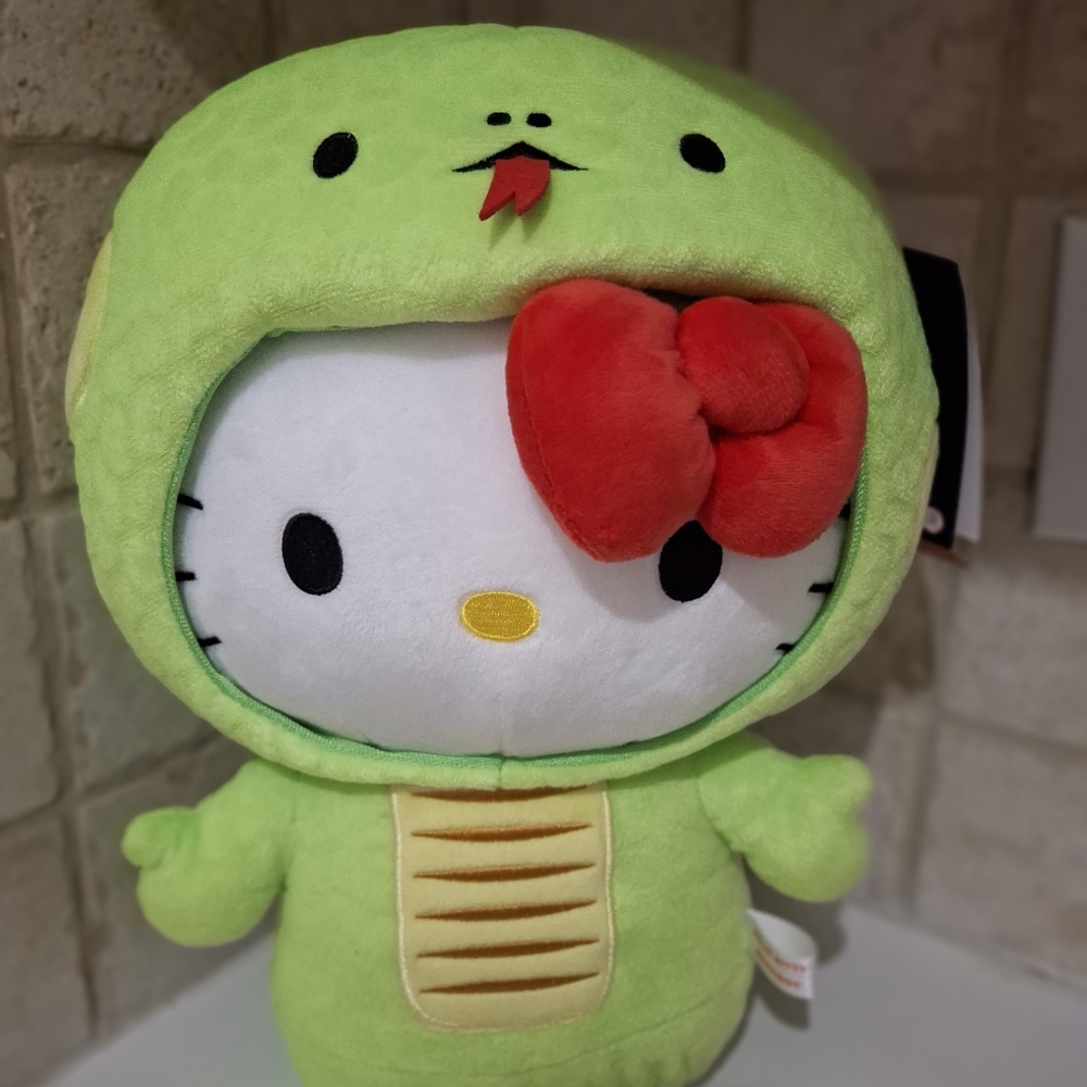 Hello Kitty Sanrio Snake Zodiac Plush NWT